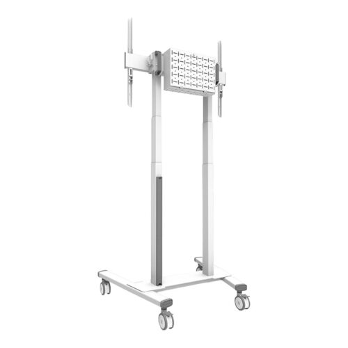 NEOMOUNTS FL55-875WH1 Support au sol mobile pour écran 55-100p – motorisé – TÜV