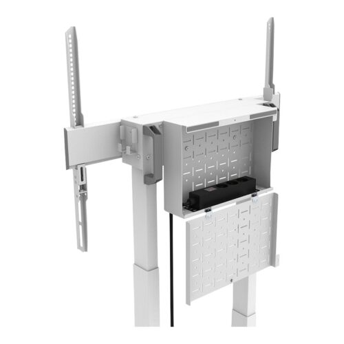NEOMOUNTS FL55-875WH1 Support au sol mobile pour écran 55-100p – motorisé – TÜV