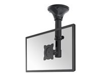 NEOMOUNTS FPMA-C025BLACK Support de plafond pour écran de 10-30p – h 37-47 cm – inclinable