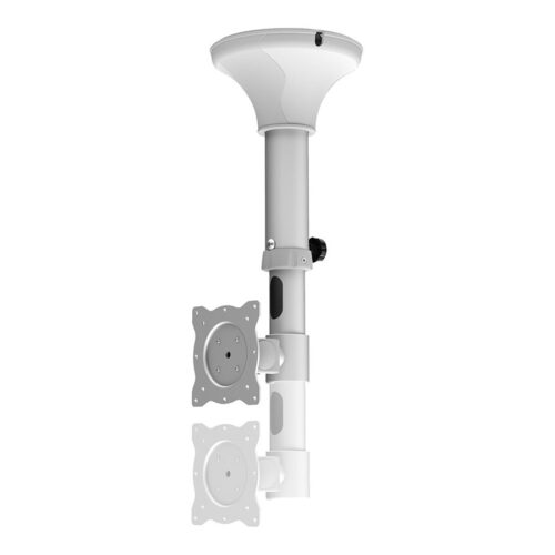 NEOMOUNTS FPMA-C025SILVER Support de plafond pour écran de 10-30p – h 37-47 cm – inclinable