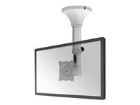 NEOMOUNTS FPMA-C025SILVER Support de plafond pour écran de 10-30p – h 37-47 cm – inclinable