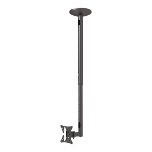 NEOMOUNTS FPMA-C050BLACK Support de plafond pour écran de 10-30p – h 60-85 cm