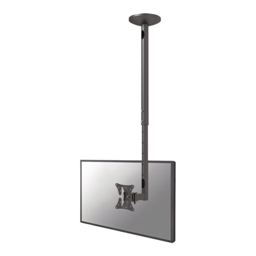 NEOMOUNTS FPMA-C050BLACK Support de plafond pour écran de 10-30p – h 60-85 cm