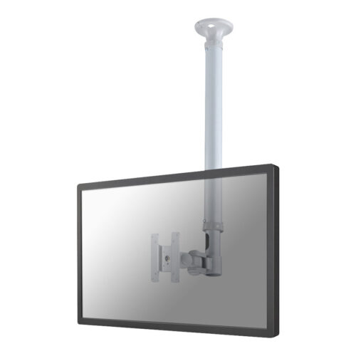 NEOMOUNTS FPMA-C100SILVER Support de plafond pour écran de 10-30p – h 79-129 cm