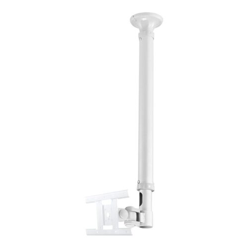 NEOMOUNTS FPMA-C100WHITE Support de plafond pour écran de 10-30p – h 79-129 cm