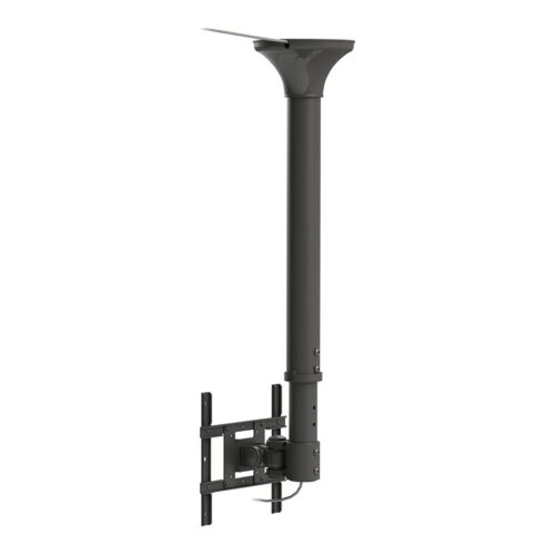 NEOMOUNTS FPMA-C200BLACK Support de plafond pour écran de 10-40p – h 64-104 cm