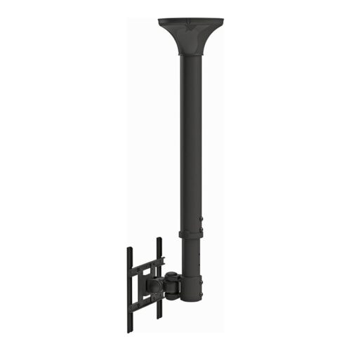NEOMOUNTS FPMA-C200BLACK Support de plafond pour écran de 10-40p – h 64-104 cm