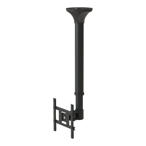 NEOMOUNTS FPMA-C200BLACK Support de plafond pour écran de 10-40p – h 64-104 cm