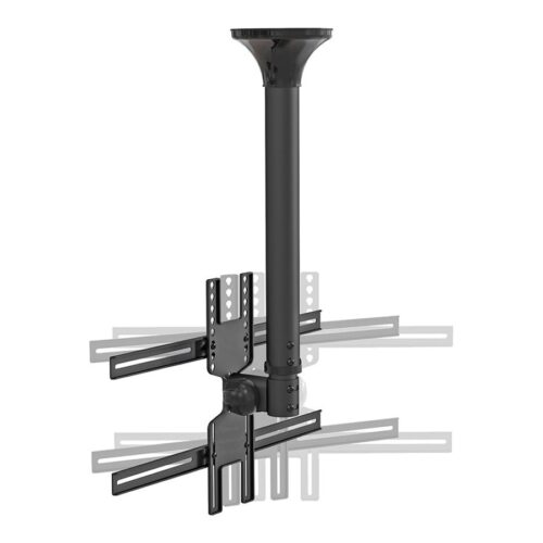 NEOMOUNTS FPMA-C400BLACK Support de plafond pour écran de 32-60p – h 64-104 cm