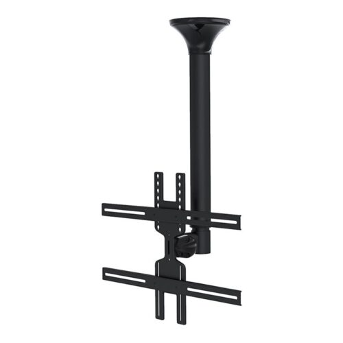NEOMOUNTS FPMA-C400BLACK Support de plafond pour écran de 32-60p – h 64-104 cm