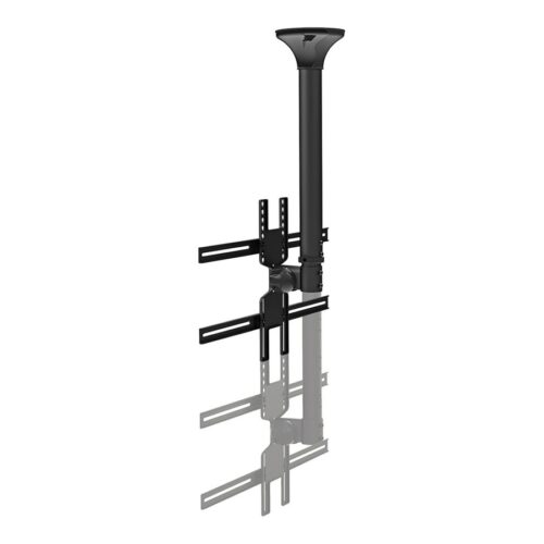 NEOMOUNTS FPMA-C400BLACK Support de plafond pour écran de 32-60p – h 64-104 cm