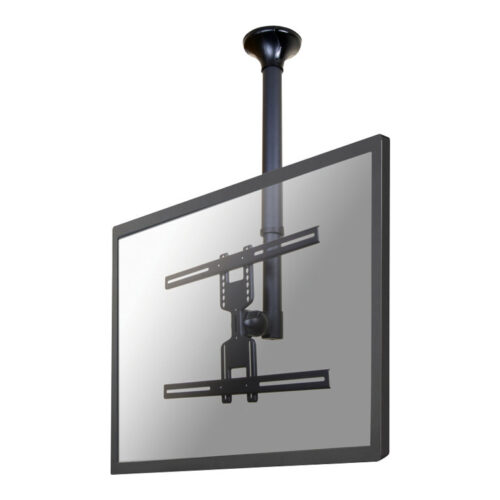 NEOMOUNTS FPMA-C400BLACK Support de plafond pour écran de 32-60p – h 64-104 cm
