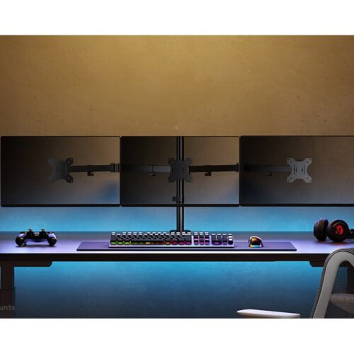 NEOMOUNTS FPMA-D550D3BLACK Support décran à fixer 10-27p