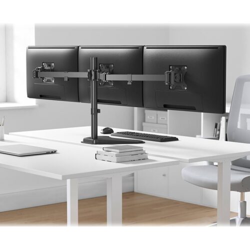 NEOMOUNTS FPMA-D550DD3BLACK Support décran à poser 13-27p
