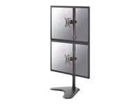 NEOMOUNTS FPMA-D550DDVBLACK Support décran à poser 10-32p – installation verticale
