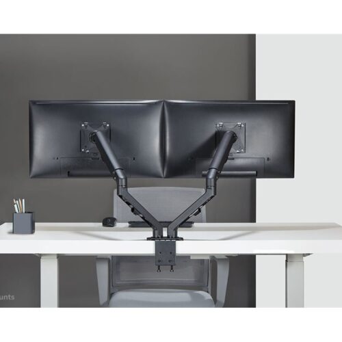 NEOMOUNTS FPMA-D650DBLACK Support décran à fixer 17-27p – ressort hélicoïdal