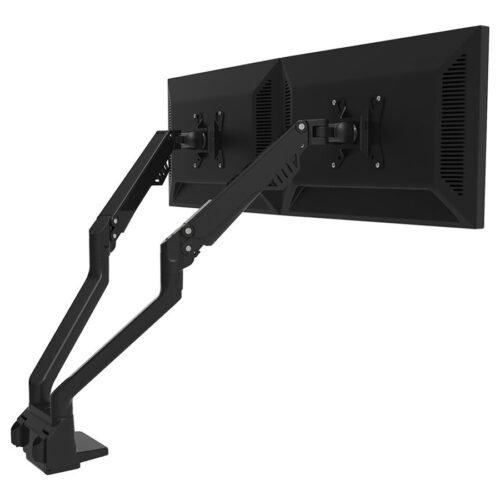 NEOMOUNTS FPMA-D750DBLACK2 Support décran à fixer 10-32p – ressort à gaz – Topfix – arrêt 180