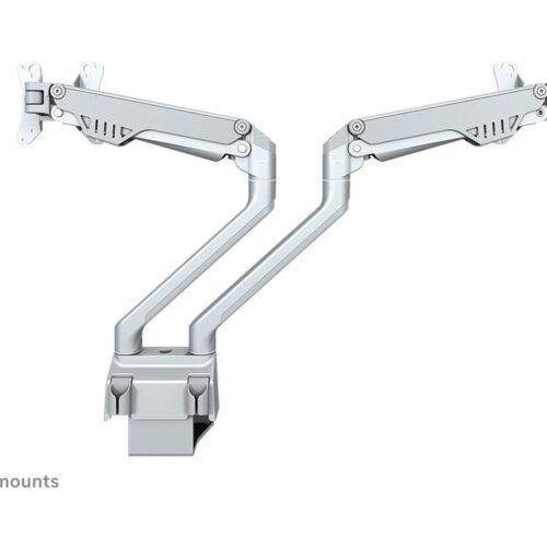 NEOMOUNTS FPMA-D750DSILVER Support décran à fixer 10-32p – ressort à gaz – Topfix