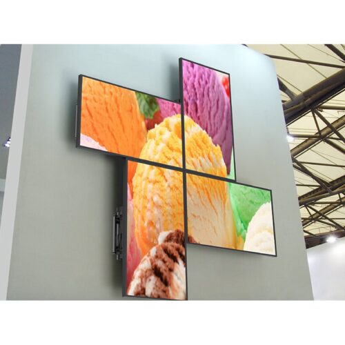 NEOMOUNTS LED-VW2000BLACK Support mural pour mur dimages 32-75p – Pop-out – max 70 kg