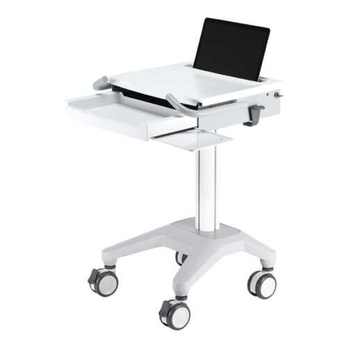 NEOMOUNTS MED-M200 Station de travail mobile médicale 10-17p – ressort à gaz – verrouillable