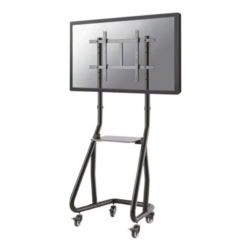 NEOMOUNTS Mobile Flat Screen Floor Stand stand+trolley height: 152-169cm 37-85p Black