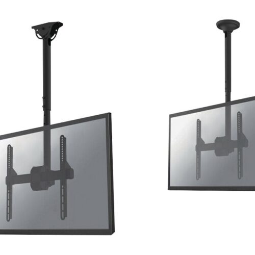 NEOMOUNTS NM-C440BLACK Support de plafond pour écran 32-60p – h 56-91 cm