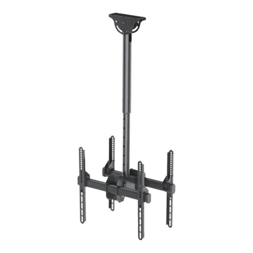 NEOMOUNTS NM-C440DBLACK Support de plafond pour double écran 32-60p – h 56-91 cm