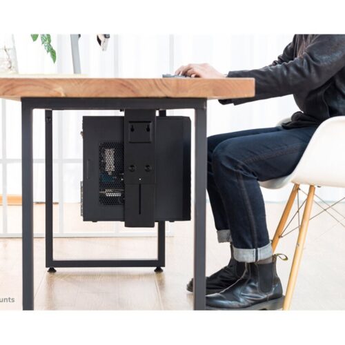 NEOMOUNTS NM-CPU100BLACK Support pour ordinateur – rotatif – max 10 kg – universel