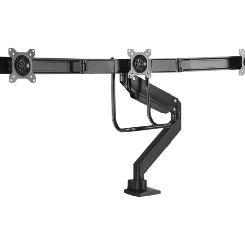 NEOMOUNTS NM-D775DX3BLACK Support décran à fixer 17-27p – ressort à gaz – Topfix – arrêt 180