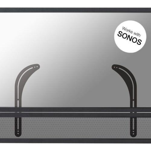 NEOMOUNTS NM-USP100BLACK Support pour barre de son Sonos – max 15 kg – installation de lécran