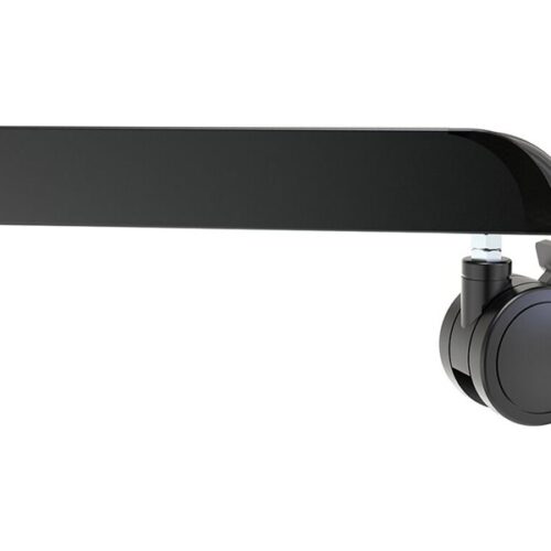 NEOMOUNTS NS-M1250BLACK Support au sol pour écran 37-70p – rotatif – étagère multimédia incluse