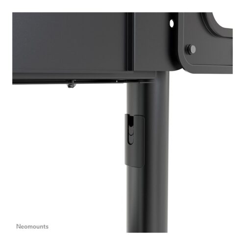 NEOMOUNTS NS-M1250BLACK Support au sol pour écran 37-70p – rotatif – étagère multimédia incluse