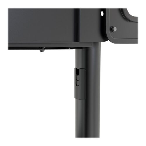 NEOMOUNTS NS-M1250BLACK Support au sol pour écran 37-70p – rotatif – étagère multimédia incluse