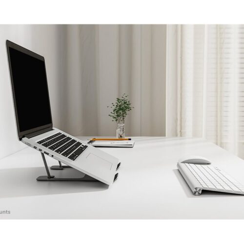 NEOMOUNTS NSLS085GREY Support pour ordinateur portable 10-17p – pliable – compact – universel