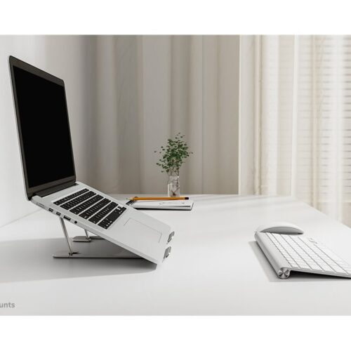 NEOMOUNTS NSLS085SILVER Support pour ordinateur portable 10-17p – pliable – compact – universel