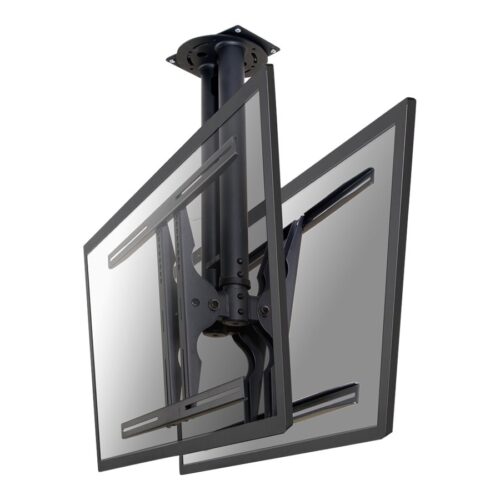 NEOMOUNTS PLASMA-C100D Support de plafond pour double écran 37-75p – h 67-107 cm