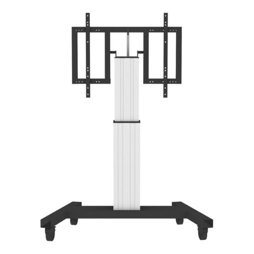 NEOMOUNTS PLASMA-M2500TSILVER Chariot pour écran 42-100p – motorisé – fonction dinclinaison de la table