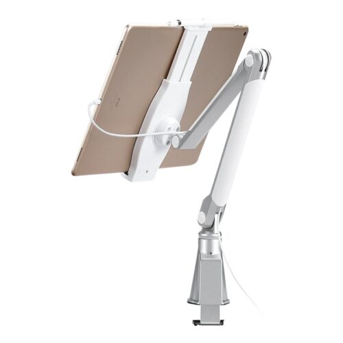 NEOMOUNTS TABLET-D100SILVER Porte-tablette à pince pour bureau 4.7-12.9p – universel – orientable