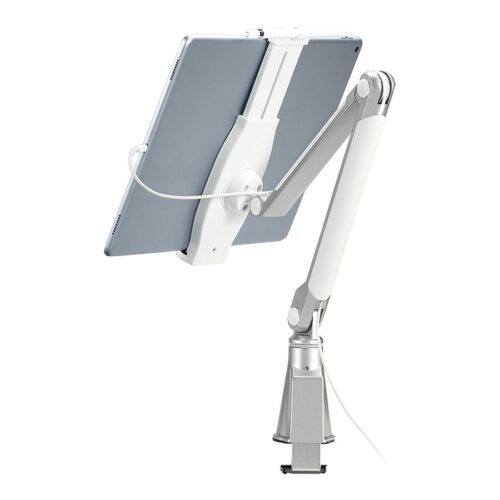 NEOMOUNTS TABLET-D100SILVER Porte-tablette à pince pour bureau 4.7-12.9p – universel – orientable