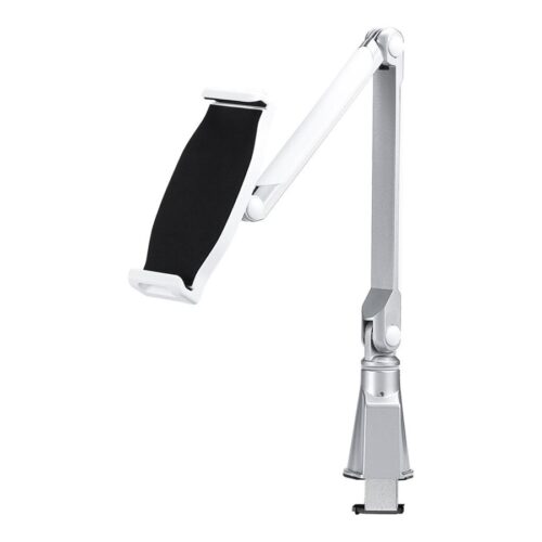 NEOMOUNTS TABLET-D100SILVER Porte-tablette à pince pour bureau 4.7-12.9p – universel – orientable