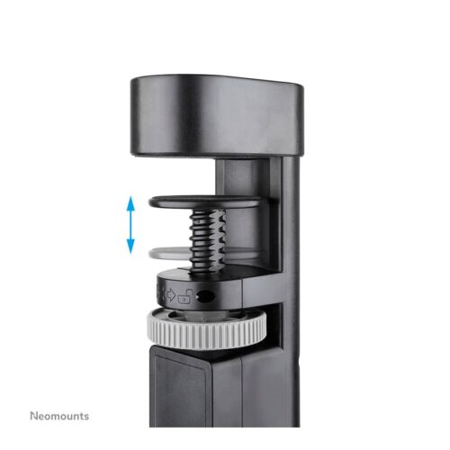 NEOMOUNTS VOLT Desk Clamp socket with Quick-charge USB Ports clamp 0-50mm 3x type-F 230V 1x USB-A 18W 2x USB-C 20W
