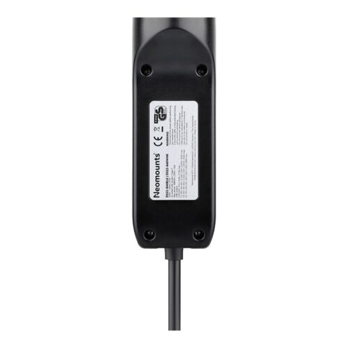 NEOMOUNTS VOLT Desk Clamp socket with Quick-charge USB Ports clamp 0-50mm 3x type-F 230V 1x USB-A 18W 2x USB-C 20W