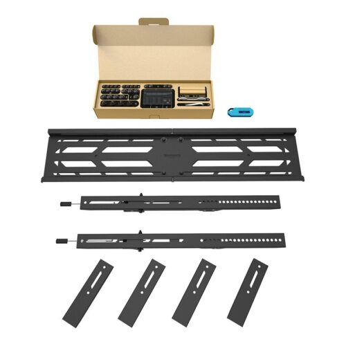 NEOMOUNTS WL30S-950BL19 Support mural fixe pour écran 55-110p – robuste – verrouillable – paysage et portrait