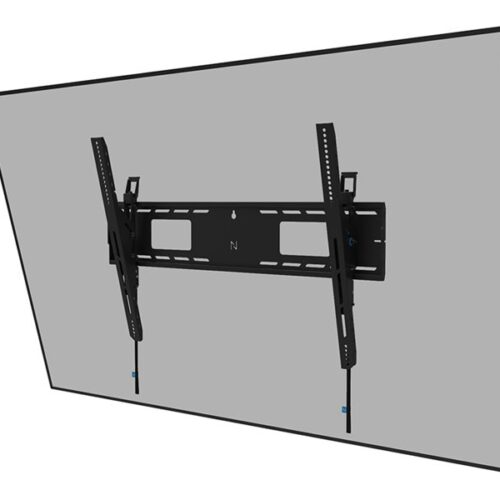 NEOMOUNTS WL35-750BL18 Support mural inclinable pour écran 43-98p- robuste – verrouillable – installation rapide – TÜV