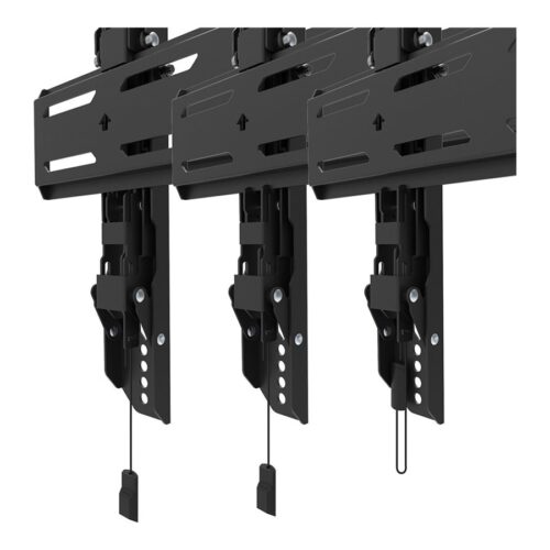 NEOMOUNTS WL35S-910BL16 Support de pilier pour écran 40-75p – inclinable – verrouillable – diam. 25-100 cm – portrait