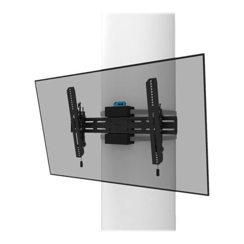 NEOMOUNTS WL35S-910BL16 Support de pilier pour écran 40-75p – inclinable – verrouillable – diam. 25-100 cm – portrait