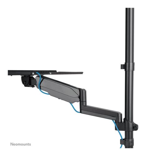 NEOMOUNTS WL90-325BL1 Station de travail assis-debout – mural – 17-32p – ressort à gaz