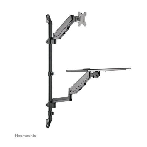NEOMOUNTS WL90-325BL1 Station de travail assis-debout – mural – 17-32p – ressort à gaz