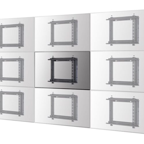 NEOMOUNTS WL95-800BL1 Support mural pour Videowall 42-70p – push-pull – max 35 kg