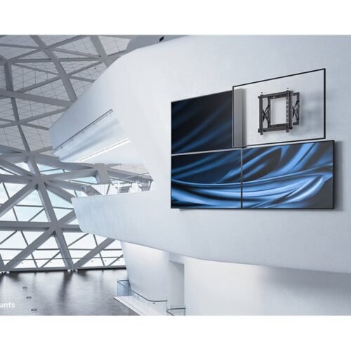 NEOMOUNTS WL95-800BL1 Support mural pour Videowall 42-70p – push-pull – max 35 kg